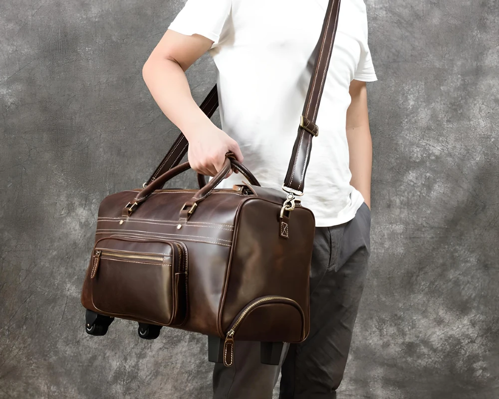 Experiencing Luxury In Every Journey: The Faux Leather Carry On Bag Advantage